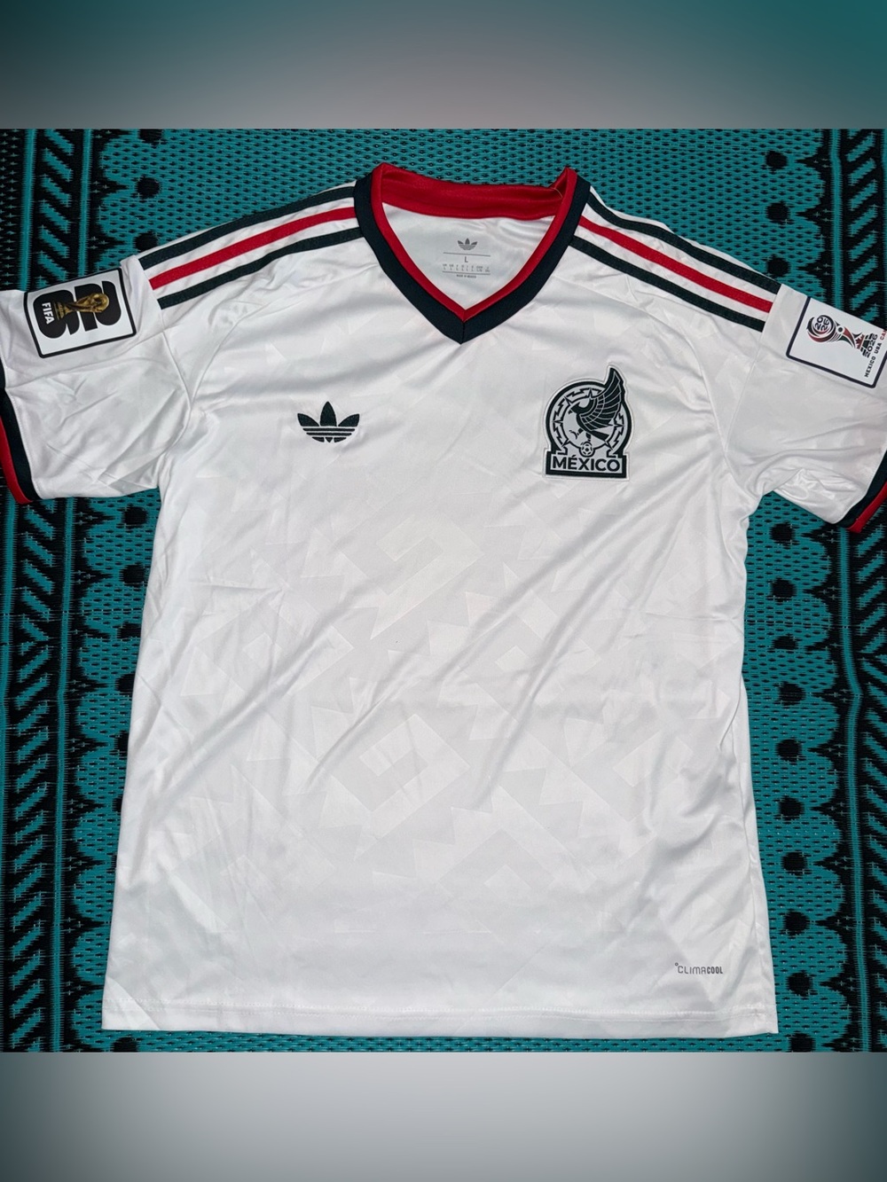 Mexico 2026 Away White World Cup Home Jersey/Kit Fan Version (XL)